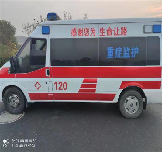 云梦救护车出租服务案例3